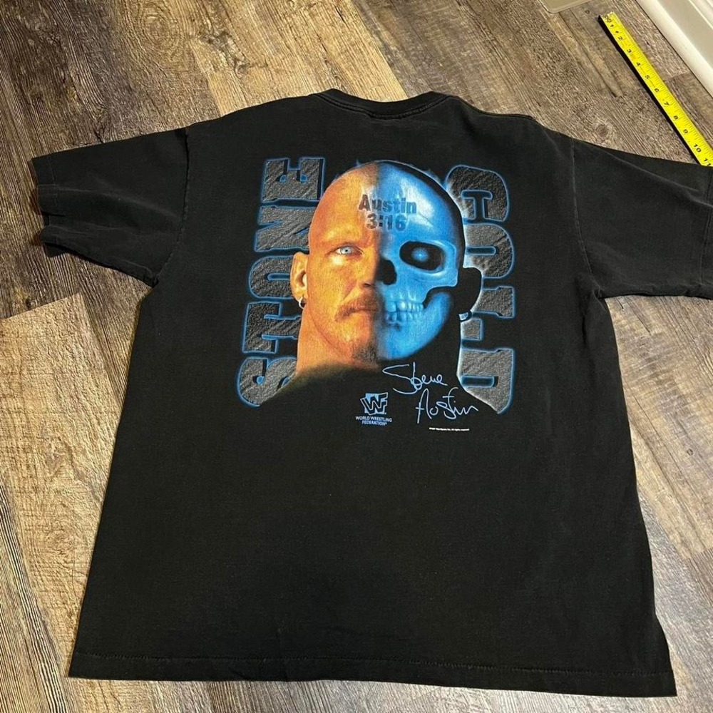 Vintage 1997 stone cold Steve Austin tee Size XL - Picture 2 of 7